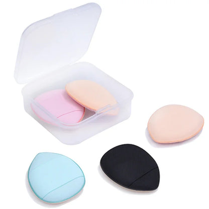 5/10Pcs Mini Finger Puff – Air Cushion Powder Sponge for Foundation & BB Cream Application