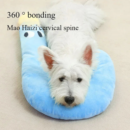 Dog Pillow & Pet Fun Mat – Universal Four Seasons Neck Pillow and Sleeping Blanket