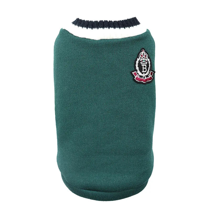 Pet Cat & Dog Christmas Sweater – Autumn/Winter Pullover for Small Dogs & Kittens