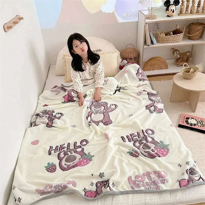 Disney Snowflake Plush Receiving Blanket