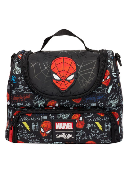 Smiggle Spider-Man School Set – Backpack, Lunch Bag, Wallet, Pencil Box & Water Cup