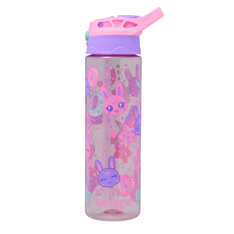 430/650ML Australian Smiggle Water Bottle – Portable Straw Cup for Kids & School Use