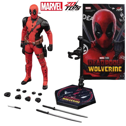 2024 Deadpool & Wolverine Movie Version Action Figures – ZD Toy Series for Collectors & Kids