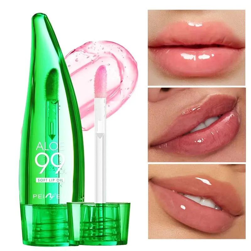 99% Aloe Vera Temperature-Changing Lip Balm Long-Lasting Moisturizing Lip Care