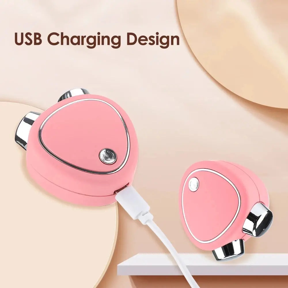 Mini Facial Massage Beauty Instrument USB Charging Skin Care & Face Firming Massager