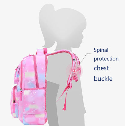 Kawaii Pink Backpack for Girls – Waterproof School Bag for Kids & Teens