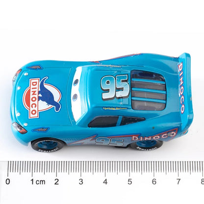 Disney Pixar Cars 3 Lightning McQueen & Mater 1:55 Diecast Toy Car Collection for Kids