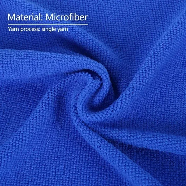 1-20Pcs Microfiber Towels for Car Wash, Drying, and Household Cleaning Cloths