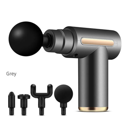 Portable Fascia Gun Vibration Massage Gun for Deep Muscle Relaxation & Fitness Slimming