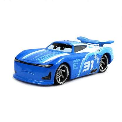 Disney Pixar Cars 2 Lightning McQueen Mini Diecast Racing Car Dinoco Racers Collection for Kids