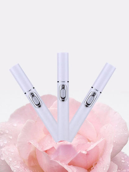 Facial Beauty Device & Eye Massager - Blue Light Treatment for Dark Circles, Eye Bags & Skin Texture