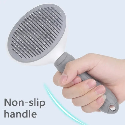 Self-Cleaning Pet Brush Hair Remover Comb for Dogs & Cats Dematting Grooming Tool Accessories