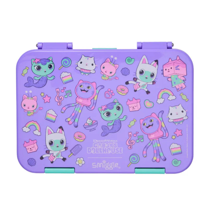 New Australia Genuine Smiggle School Bag Set for Girls with Pencil Box, Water Cup & Meal Bag