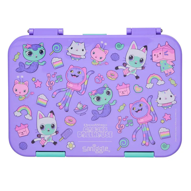 New Australia Genuine Smiggle School Bag Set for Girls with Pencil Box, Water Cup & Meal Bag