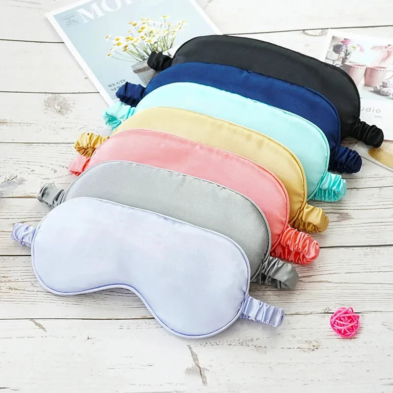 Imitated Silk Eye Patch Sleep Mask for Travel and Relaxation