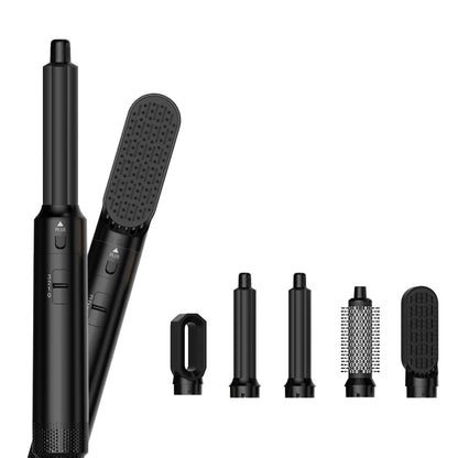 5-in-1 Hair Dryer Hot Comb Set Professional Curling Iron & Straightener Styling Tool for Dyson Airwrap