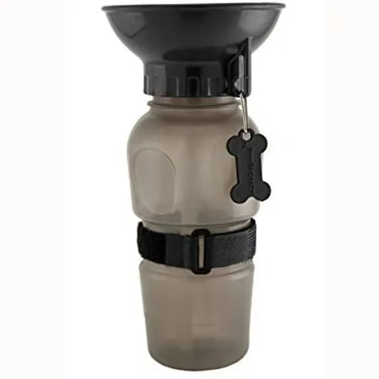 500ml Outdoor Portable Pet Water Bottle – Travel Feeder Cup for Dogs & Cats