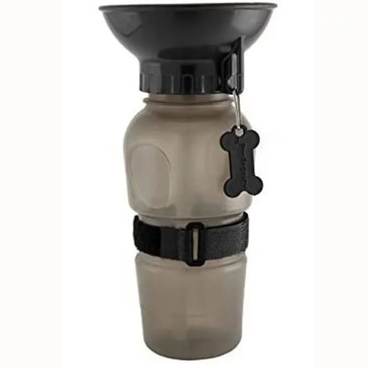 500ml Outdoor Portable Pet Water Bottle – Travel Feeder Cup for Dogs & Cats