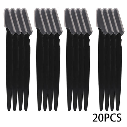 Eyebrow Razor Set – Multipurpose Face Razors for Women & Men, Dermaplaning Shaver Tool