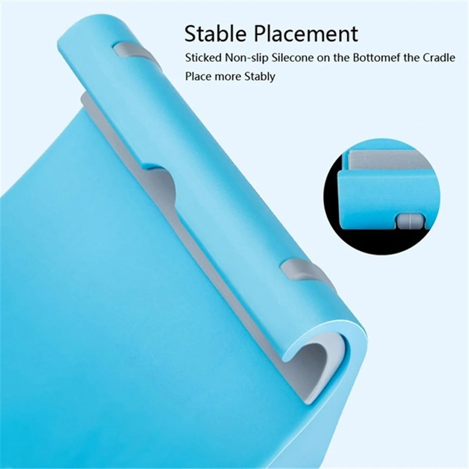 Universal Foldable Desk Phone Holder - Mount Stand for Samsung S20, iPhone 11, Note 10, and Tablets