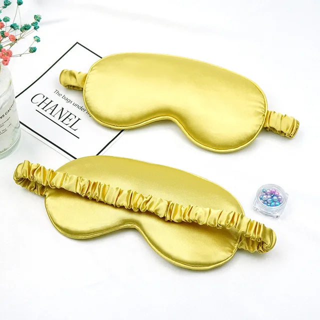 Imitated Silk Eye Patch Sleep Mask for Travel and Relaxation