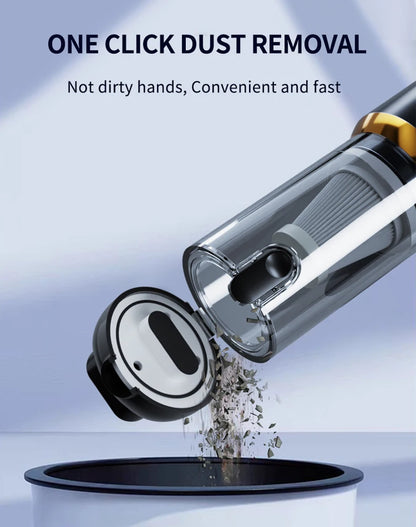 CENRR 998000PA Mini Cordless Car Vacuum Cleaner, Powerful Handheld Blower for Home & Car