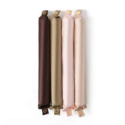 Heatless Satin Curling Rod Headband No-Heat Silk Curls Lazy Hair Rollers Soft Sleep-in Styling Tool