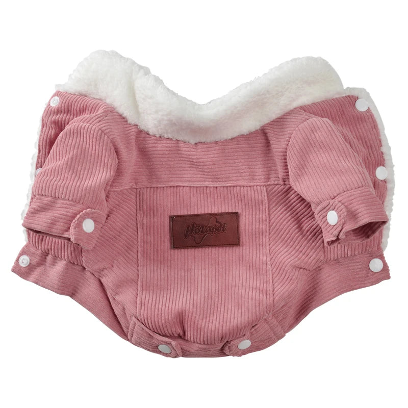 Winter Warm Dog Clothes – Fleece Jacket & Coat for Small to Medium Dogs & Cats
