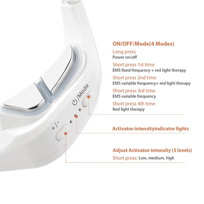 3D Eye Massager - Fatigue Relief, Dark Circle Lightening & Fine Line Smoothing Eye Care