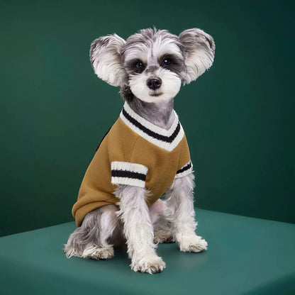 Pet Cat & Dog Christmas Sweater – Autumn/Winter Pullover for Small Dogs & Kittens