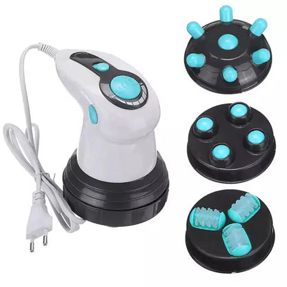 Body Electric Massager Anti-Cellulite Portable Fat Slimming & Vibration Neck, Waist, and Spine Care