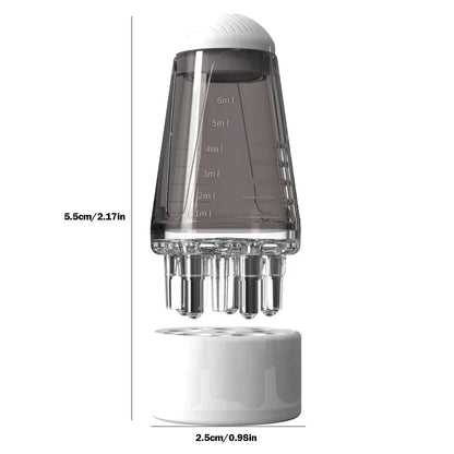 Scalp Applicator Liquid Comb Portable Mini Massage Comb for Essential Oil & Hair Loss Prevention Head Care Tool
