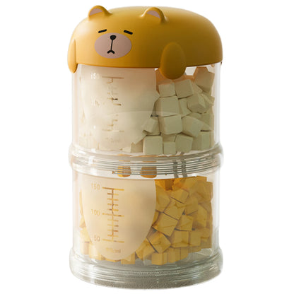 Airtight Waterproof Dog Treat Jar – Outdoor Pet Food Storage for Beach Vacations