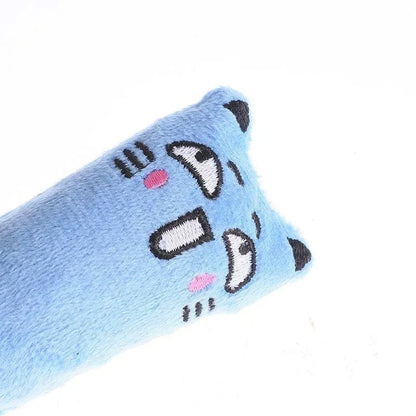 Pet Toy with Rustle Sound & Catnip Plush Catnip Toy for Cats & Kittens Teeth Grinding Pillow