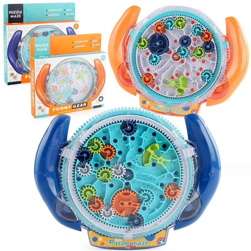 3D Puzzle Maze Cube & Magic UFO Stress Reliever Toys for Kids