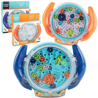 3D Puzzle Maze Cube & Magic UFO Stress Reliever Toys for Kids