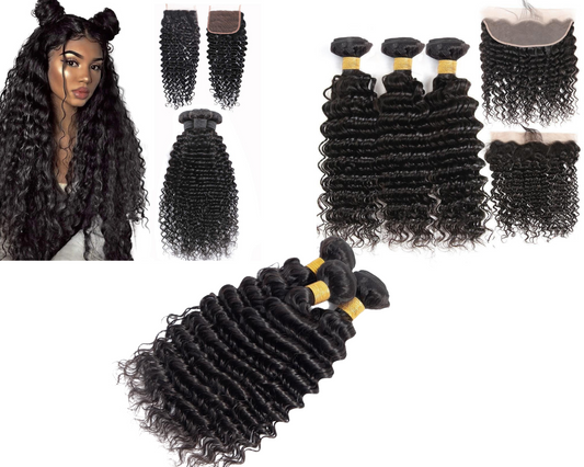 Deep Wave Human Hair bundles
