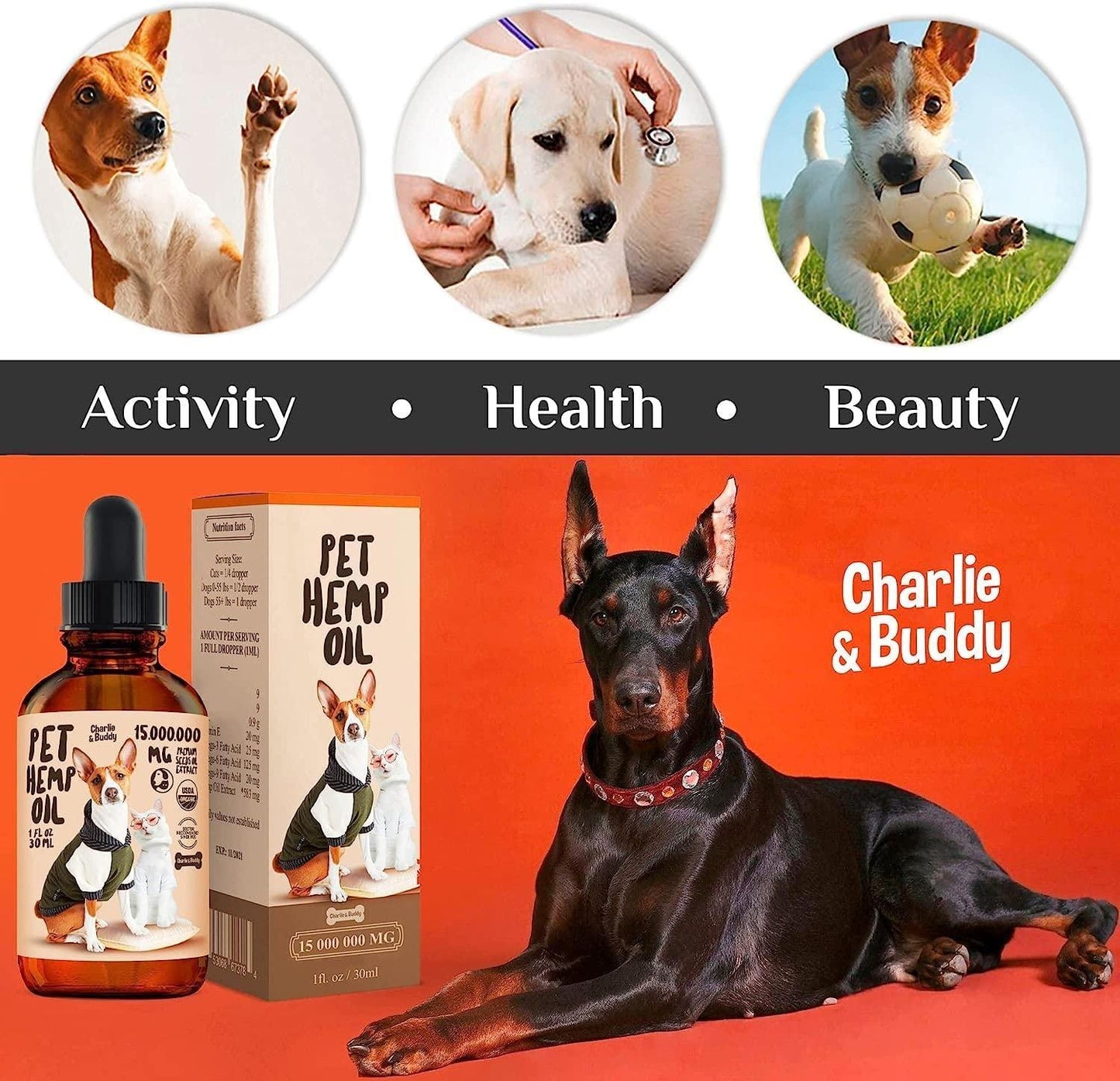 Charlie Buddy, Pet Hemp Oil