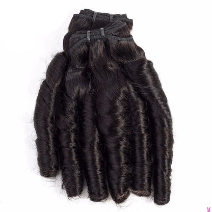 Spring Curl Fumi Human Hair bundles with Closures
