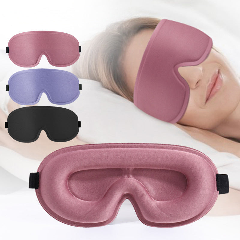3D Contoured Blackout Eye Mask for Side Sleepers