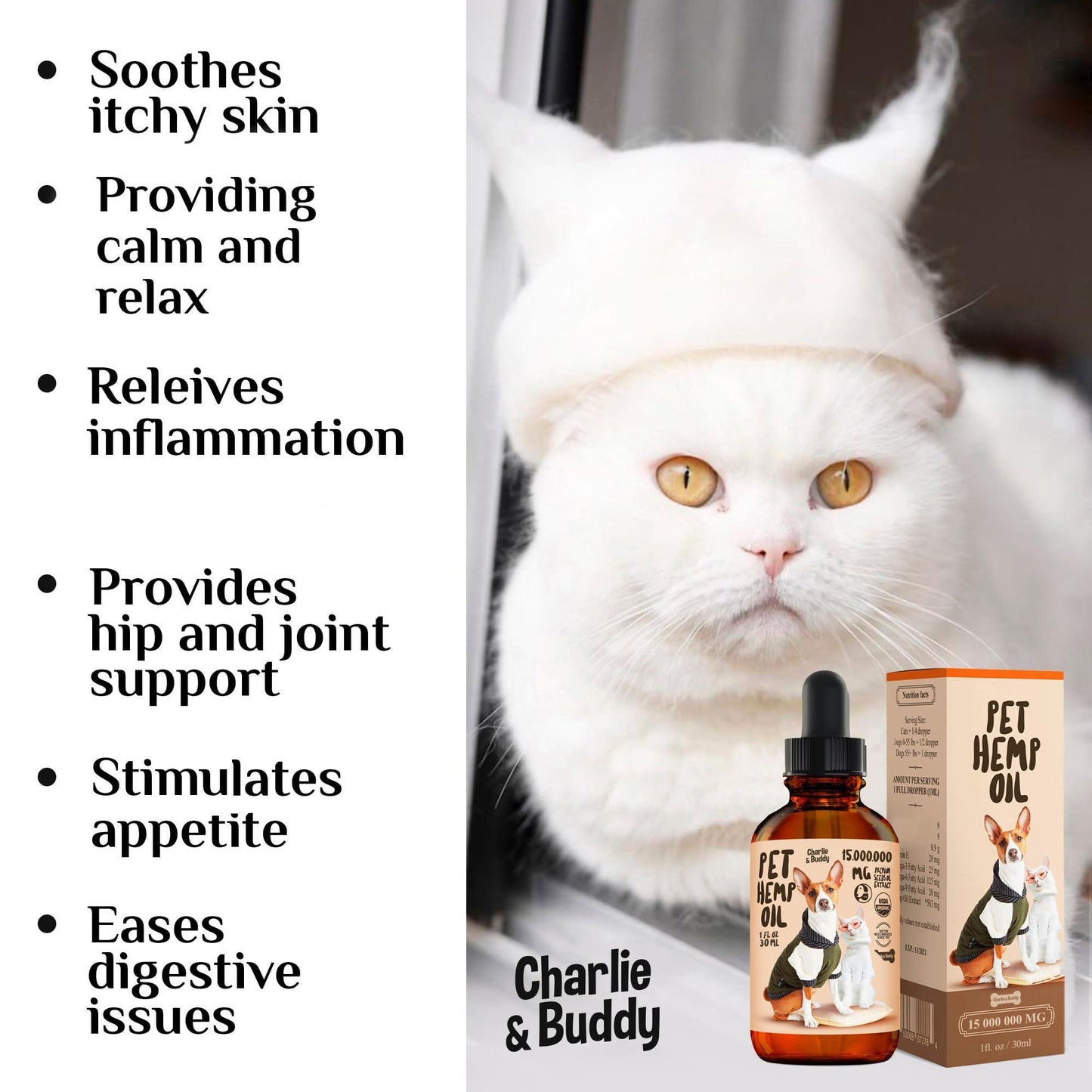 Charlie Buddy, Pet Hemp Oil