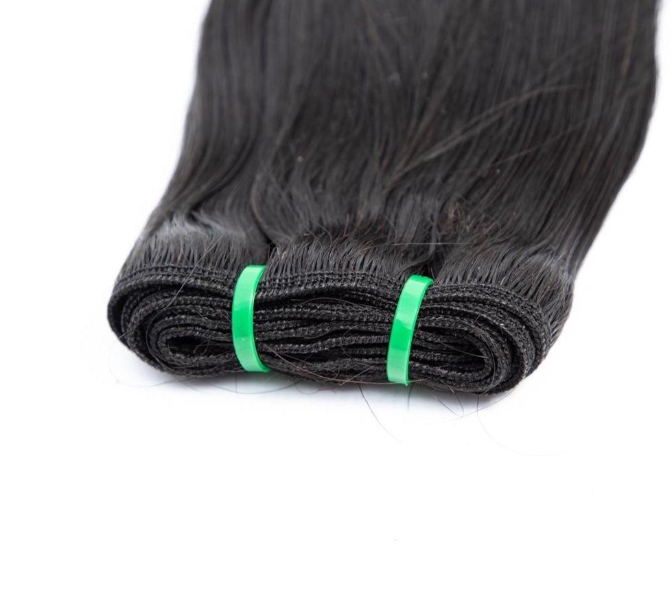 Straight Curve Fumi Human Hair bundles with 4x4 Closures
