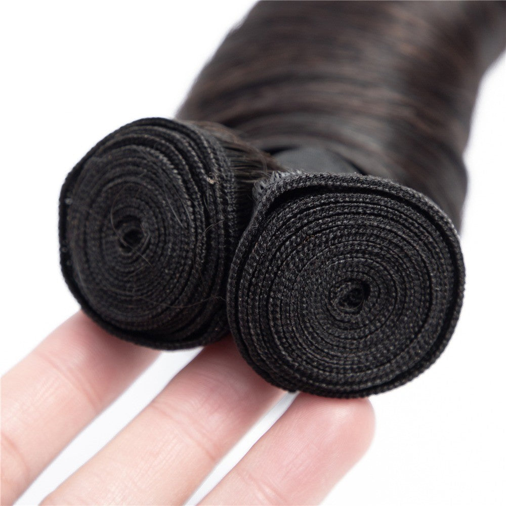Straight Bouncy Curl Fumi Human Hair bundles