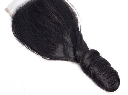 Straight Bouncy Curl Fumi Human Hair bundles