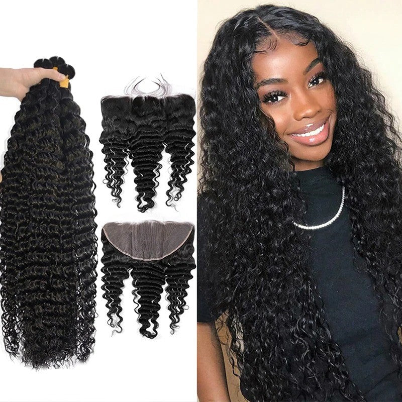 Deep Wave Human Hair bundles